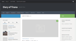Desktop Screenshot of diaryoftirana.com